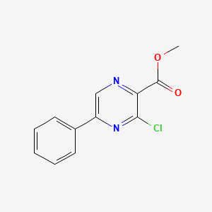 Methyl 3-chloro-5-phenylpyrazine-2-carboxylate