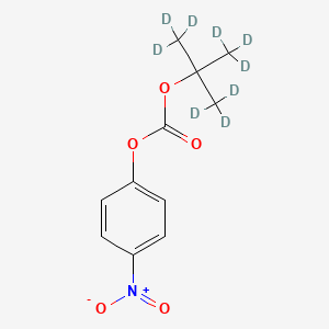 molecular formula C11H13NO5 B563325 tert-Butyl-d9 4-Nitrophenyl Carbonate CAS No. 1190006-35-9