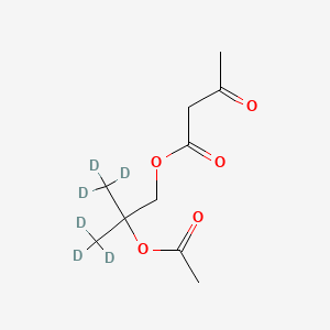 3-Oxobutanoic Acid 2-Acetoxy-2-methylpropyl Ester-d6