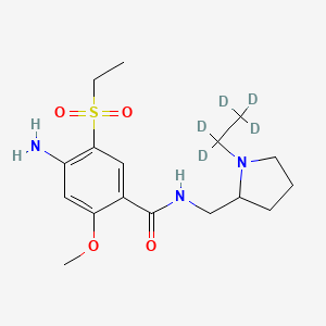 molecular formula C17H27N3O4S B563342 Amisulpride-d5 