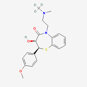 molecular formula C20H24N2O3S B563394 Desacetyl Diltiazem-d3 