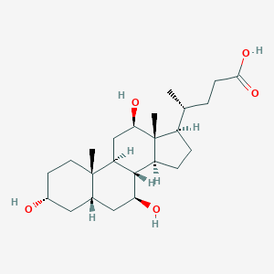 3a,7b,12b-Trihydroxy-5b-cholanoic acid