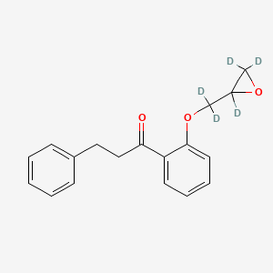 2'-(2,3-Epoxypropoxy-d5)-3-phenyl-propiophenone