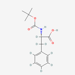 L-Phenyl-D5-alanine-2,3,3-D3-N-T-boc