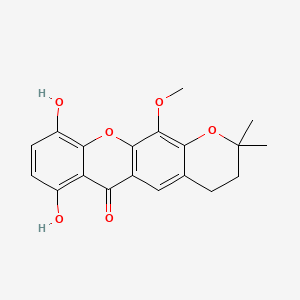 molecular formula C19H18O6 B563413 Garcinexanthone A CAS No. 1107620-67-6