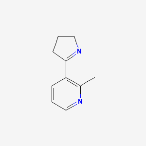3-(3,4-dihydro-2H-pyrrol-5-yl)-2-methylpyridine