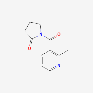 1-(2-Methylnicotinoyl)pyrrolidin-2-one