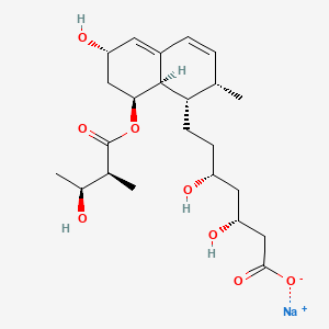 molecular formula C23H35NaO8 B563425 (S)-3''-Hydroxy Pravastatin Sodium Salt CAS No. 722504-45-2