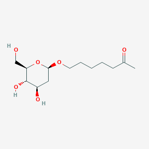 5-Methylcarbonylpentyl-2-deoxy beta-D-glucopyranoside