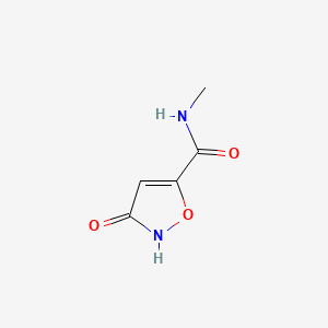 N-Methyl-3-oxo-2,3-dihydroisoxazole-5-carboxamide