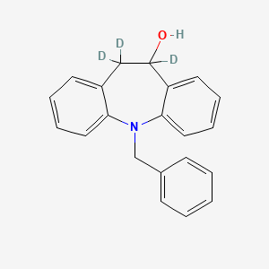 5-Benzyl-10-hydroxy-10,11-dihydro-5H-dibenz[b,f]azepine-d3