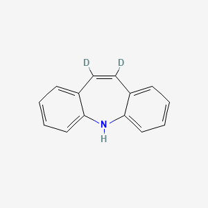 molecular formula C14H11N B563433 Iminostilbene-d2 CAS No. 1189918-57-7