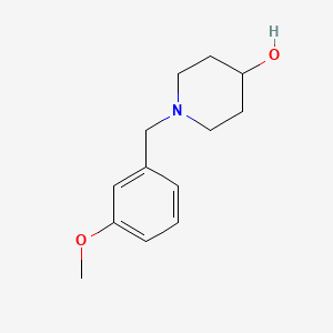 molecular formula C13H19NO2 B5634987 1-(3-methoxybenzyl)-4-piperidinol 