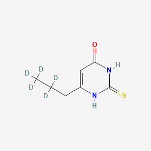 molecular formula C7H10N2OS B563499 Propylthiouracil-d5 CAS No. 1189423-94-6