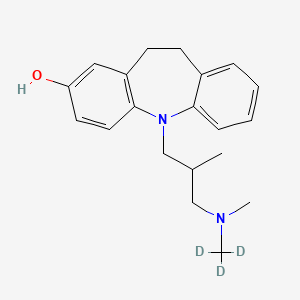 molecular formula C20H26N2O B563501 2-Hydroxy Trimipramine-d3 CAS No. 1189647-53-7