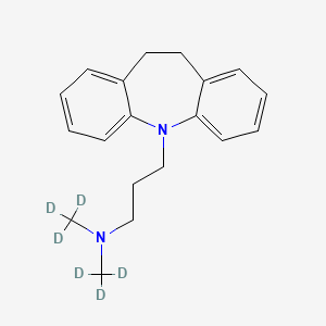 molecular formula C19H24N2 B563506 去甲咪品-d6 CAS No. 65100-45-0