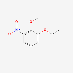 1-Ethoxy-2-methoxy-5-methyl-3-nitrobenzene