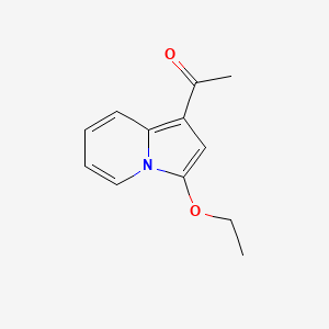 1-(3-Ethoxyindolizin-1-yl)ethanone