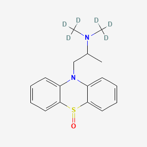 molecular formula C17H20N2OS B563530 Promethazine Sulfoxide-d6 