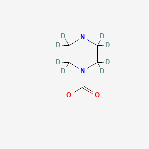 molecular formula C10H20N2O2 B563533 N-Boc-N-methylpiperazine-d8 CAS No. 1189436-83-6