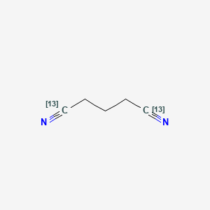 molecular formula C5H6N2 B563540 Glutaronitrile-1,5-13C2 CAS No. 1189923-36-1