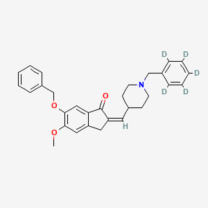 1-(Benzyl-d5)-4-[(6-benzyloxy-5-methoxy-1-indanone)-2-ylidenyl]methylpiperidine