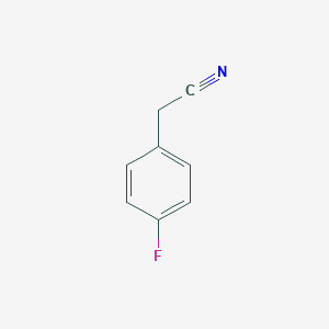 molecular formula C8H6FN B056358 4-Fluorophenylacetonitrile CAS No. 459-22-3