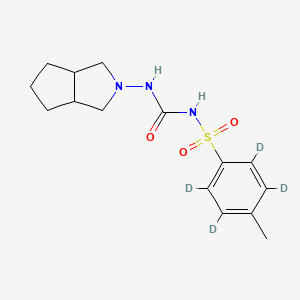 molecular formula C15H21N3O3S B563586 Gliclazide-d4 