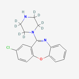 molecular formula C17H16ClN3O B563610 7-Hydroxy amoxapine-d8 CAS No. 1189671-27-9