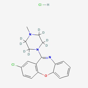 molecular formula C18H19Cl2N3O B563611 Loxapine-d8 Hydrochloride CAS No. 1246820-19-8