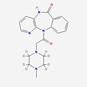 molecular formula C19H21N5O2 B563617 Pirenzepine-d8 CAS No. 1189944-02-2