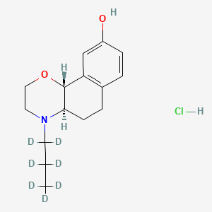 molecular formula C15H22ClNO2 B563624 Naxagolide-d7 Hydrochloride CAS No. 1217636-40-2