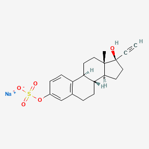 molecular formula C20H23NaO5S B563630 Ethynyl Estradiol 3-Sulfate Sodium Salt CAS No. 724762-79-2