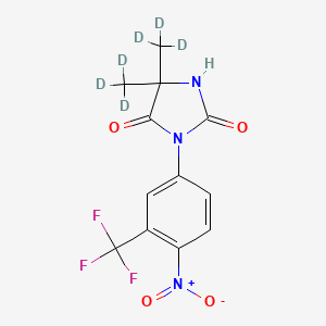 molecular formula C12H10F3N3O4 B563632 Nilutamide-d6 CAS No. 1189477-66-4