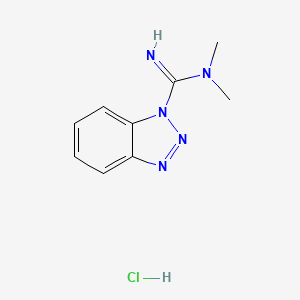 N,N-Dimethyl-1H-benzotriazole-1-carboximidamide monohydrochloride