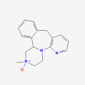 molecular formula C17H19N3O B563661 Mirtazapine N-oxide CAS No. 155172-12-6