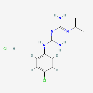 Chlorguanide-d4 Hydrochloride