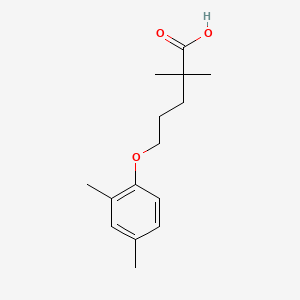 5-(2,4-Dimethylphenoxy)-2,2-dimethylpentanoic acid