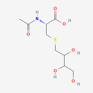 N-Acetyl-S-(2,3,4-trihydroxybutyl)-L-cysteine