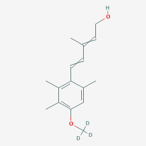 5-(4-Methoxy-d3-2,3,6-trimethylphenyl)-3-methyl-2,4-pentadien-1-ol
