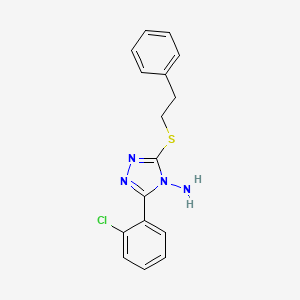 molecular formula C16H15ClN4S B5637382 MFCD06009476 