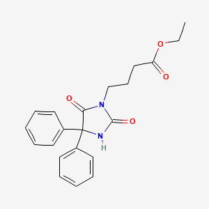 5,5-Diphenylhydantoin-3-butyric Acid Ethyl Ester