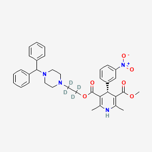 molecular formula C35H38N4O6 B563760 R-(-)-Manidipine-d4 CAS No. 1217718-54-1