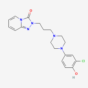 molecular formula C19H22ClN5O2 B563784 4'-Hydroxy Trazodone CAS No. 53818-10-3
