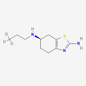 molecular formula C10H17N3S B563786 (R)-Pramipexole-d3 Dihydrochloride CAS No. 1330277-55-8