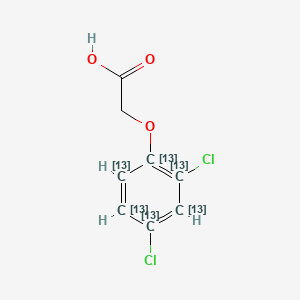 molecular formula C8H6Cl2O3 B563798 2,4-Dichlorophenoxyacetic Acid-13C6 CAS No. 150907-52-1