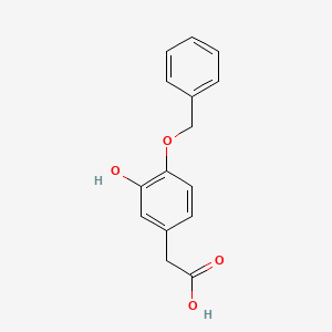 4-Benzyloxy-3-hydroxyphenylacetic acid