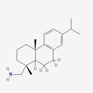 molecular formula C20H31N B563847 Dehydroabiethylamine-d4 Hydrochloride CAS No. 1217852-11-3