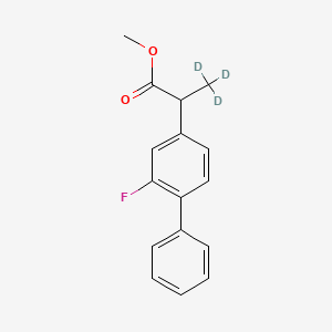 molecular formula C16H15FO2 B563849 Methyl Flurbiprofen-d3 CAS No. 1189973-18-9