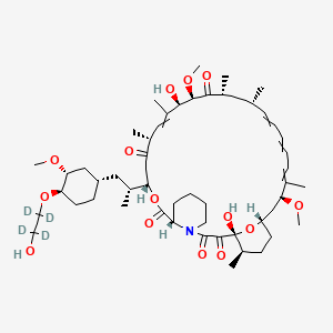 molecular formula C53H83NO14 B563853 依维莫司-d4 (~90%) CAS No. 1338452-54-2